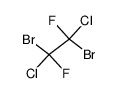 1,2-Dichloro-1,2-dibromo-1,2-difluoroethane结构式