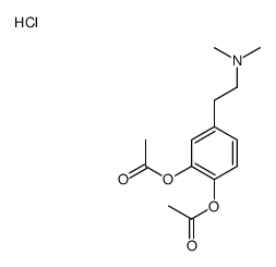 [2-acetyloxy-4-[2-(dimethylamino)ethyl]phenyl] acetate,hydrochloride结构式