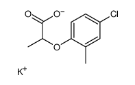 potassium ()-2-(4-chloro-2-methylphenoxy)propionate Structure