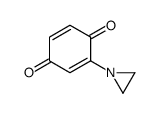 2-(aziridin-1-yl)cyclohexa-2,5-diene-1,4-dione结构式