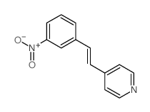 4-[2-(3-nitrophenyl)ethenyl]pyridine picture