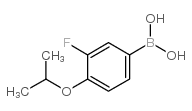 3-Fluoro-4-isopropoxyphenylboronic acid structure