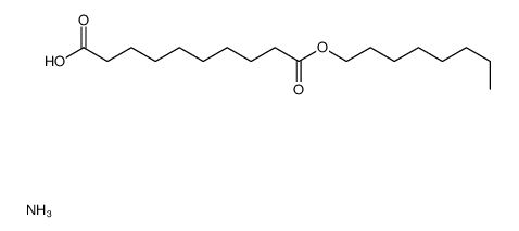 ammonium octyl sebacate structure