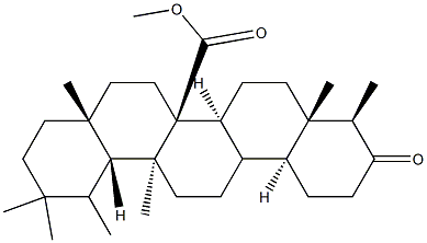 3-Oxo-D:A-friedooleanan-26-oic acid methyl ester structure