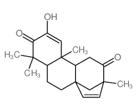 17-Norkaura-1,15-diene-3,12-dione,2- hydroxy-13-methyl-,(8â,13â)- Structure