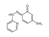 5-Amino-2-[(pyridin-2-yl)azo]phenol structure