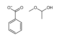 1-Methoxyethanol benzoate structure