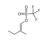 2-methylbut-1-enyl trifluoromethanesulfonate结构式