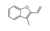 Benzofuran,2-ethenyl-3-methyl- structure
