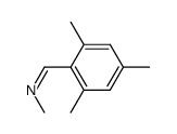 Methyl-[1-(2,4,6-trimethyl-phenyl)-meth-(Z)-ylidene]-amine Structure