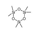2,2,4,4,6,6-Hexamethyl-1,3,5,2,4,6-trioxatrisilinane结构式