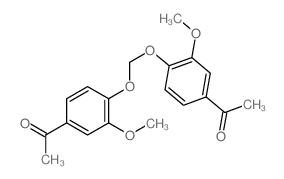 1-[4-[(4-acetyl-2-methoxy-phenoxy)methoxy]-3-methoxy-phenyl]ethanone picture