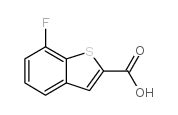 7-FLUOROBENZO[B]THIOPHENE-2-CARBOXYLIC ACID structure