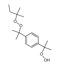 p-tert.-Amylperoxyisopropylhydroperoxyisopropylbenzol Structure