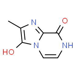 Imidazo[1,2-a]pyrazin-8(7H)-one, 3-hydroxy-2-methyl- (9CI) structure