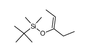 Z-diethylketone dimethyl-t-butylsilylenol ether结构式