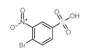 Benzenesulfonic acid,4-bromo-3-nitro- Structure