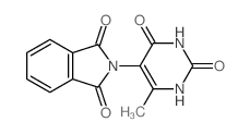 2-(4-methyl-2,6-dioxo-3H-pyrimidin-5-yl)isoindole-1,3-dione Structure