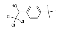 1-p-tert-Butylphenyl-2,2,2-trichloroethanol Structure