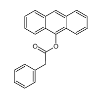 anthracen-9-yl phenylacetate Structure