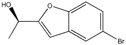 (R)-1-(5-bromobenzofuran-2-yl)ethanol Structure