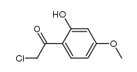 1-(ω-chloroacetyl)-2-hydroxy-4-methoxybenzene Structure