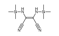 2,3-bis(trimethylsilylamino)but-2-enedinitrile Structure