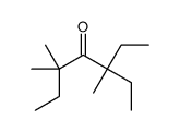 3-ethyl-3,5,5-trimethylheptan-4-one结构式