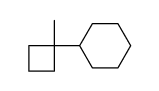 (1-methyl-cyclobutyl)-cyclohexane结构式