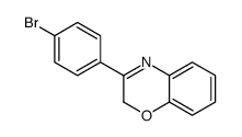 3-(4-溴苯基)-2H-1,4-苯并噁嗪结构式