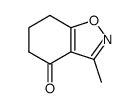 1,2-Benzisoxazol-4(5H)-one,6,7-dihydro-3-methyl-(9CI) Structure