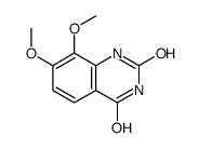 7,8-Dimethoxyquinazoline-2,4(1H,3H)-dione Structure