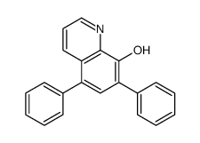 5,7-Diphenylquinolin-8-ol结构式