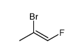 2-bromo-1-fluoroprop-1-ene Structure