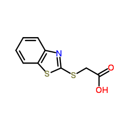 2-苯并噻唑基硫代乙酸图片