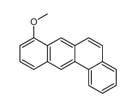 8-Methoxybenz[a]anthracene结构式