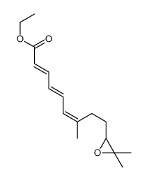 ethyl 9-(3,3-dimethyloxiran-2-yl)-7-methylnona-2,4,6-trienoate Structure