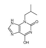 3-(2-methylpropyl)-7H-purine-2,6-dione结构式