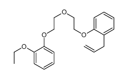 1-ethoxy-2-[2-[2-(2-prop-2-enylphenoxy)ethoxy]ethoxy]benzene Structure
