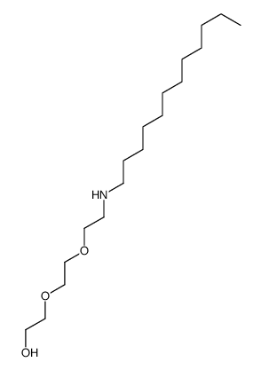 2-[2-[2-(dodecylamino)ethoxy]ethoxy]ethanol Structure