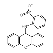 9H-Xanthen-9-amine,N-(2-nitrophenyl)- structure