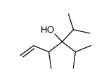 α,α-diisopropyl-β-methylhomoallylic alcohol Structure