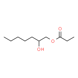 2-Hydroxyheptyl propionate结构式