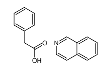 isoquinoline,2-phenylacetic acid结构式