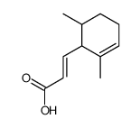 3-(2,6-dimethylcyclohex-2-en-1-yl)prop-2-enoic acid结构式