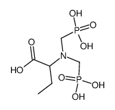NN-bis(phosphonomethylene)-α-aminobutyric acid结构式