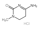 2(1H)-Pyrimidinone,4-amino-5,6-dihydro-1-methyl- Structure