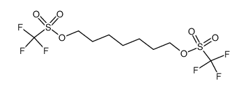 heptane 1,7-bistriflate Structure