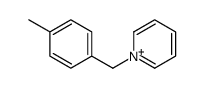 1-[(4-methylphenyl)methyl]pyridin-1-ium Structure