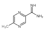 5-methyl-pyrazine-2-carboxamidine Structure